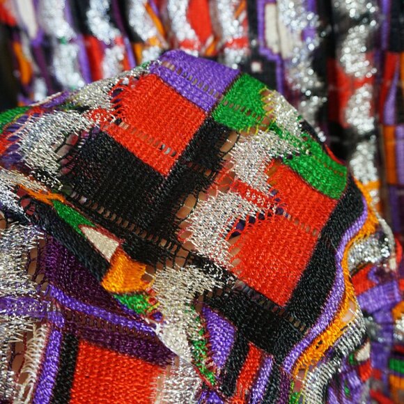 Vintage Pierre Cardin maxi multi psychadelic dress - Picture 7 of 8